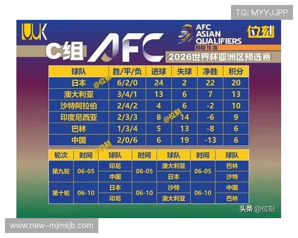 2026年世界杯预选赛积分排名表全景图，全面解读各国队伍积分排名及晋级形势